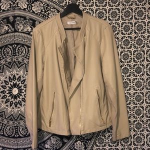 AUTHENTIC Calvin Klein Faux Leather Jacket